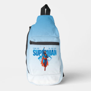 Kijk maar, het is Superman Sling Bag