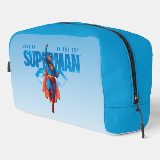 Kijk maar, het is Superman Toilettasje (Rechterhoek)