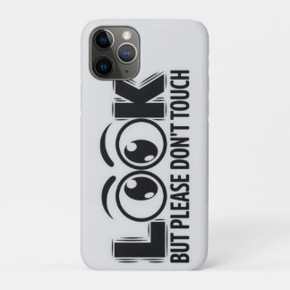 Kijk, maar raak niet aan iPhone 11 pro hoesje