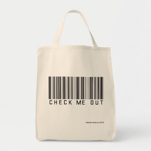 Kijk me uit tote bag (Voorkant)