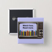 Kijk minder. Lees Meer.  Knoop Vierkante Button 5,1 Cm (Voorkant /achterkant)