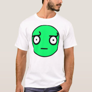 Kijk naar ಠ_ಠ internetthema t-shirt