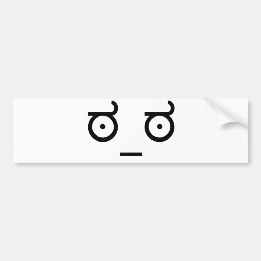 Kijk naar afkeuring. bumpersticker (Voorkant)