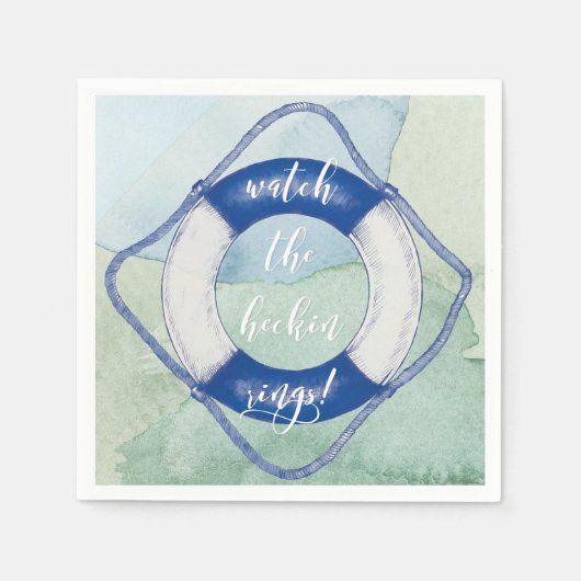 Kijk naar de interrupties! papieren servetten (Voorkant)