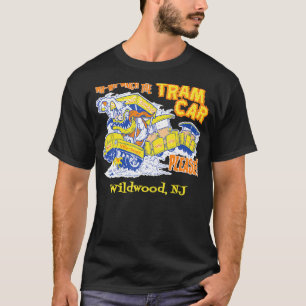 Kijk naar de tram-auto voor mannen vrouwen t-shirt