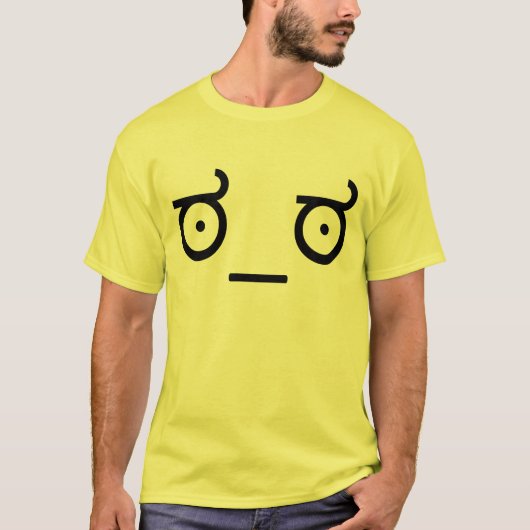 Kijk naar Disapproval Meme T-shirt (Voorkant)