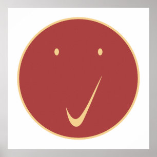 Kijk naar het gezicht - Tick, Cr/Red. Poster