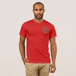 Kijk naar het gezicht - Tick/White. T-shirt