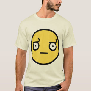 Kijk naar het gezicht van de afkeuring t-shirt
