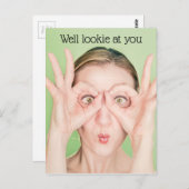 Kijk naar jou briefkaart (Voorkant / Achterkant)