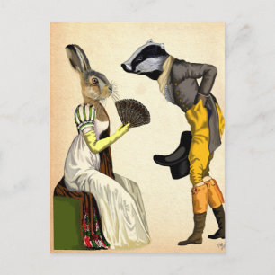 Kijk naar liefde briefkaart