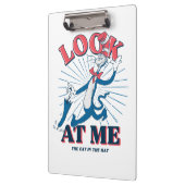 Kijk naar mij kat in het Pet Klembord (Links)