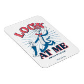 Kijk naar mij kat in het Pet Magneet (Rechterzijde)