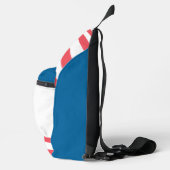 Kijk naar mij kat in het Pet Sling Bag (Rechts)