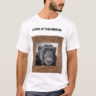 Kijk naar Mirror Funny Meme T-shirt
