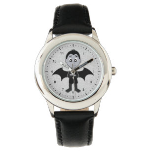 Kijk naar vampierjongen cartoon horloge