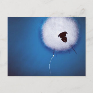 Kijk niet naar beneden briefkaart