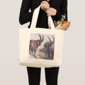 Kijk niet naar beneden grote tote bag (Voorkant (product))