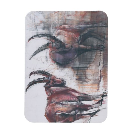 Kijk niet naar beneden magneet (Verticaal)