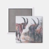 Kijk niet naar beneden magneet (Voorkant / Achterkant)