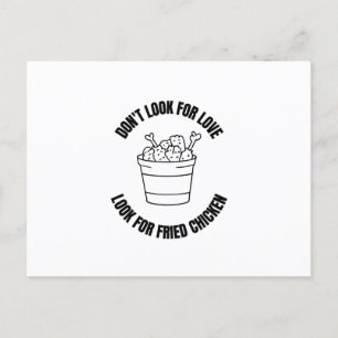 Kijk niet naar liefde als je op zoek bent naar Fri Aankondigingskaart