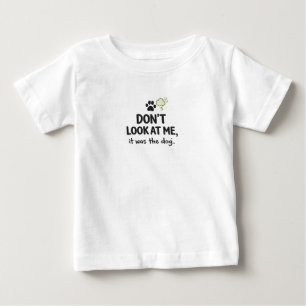 Kijk Niet Naar Mij Het Was De Hond Kids T-Shirt