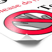 Kijk niet op poster (Hoek)