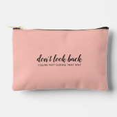 Kijk niet terug | Modern Uplifting Peachy Pink Etui (Voorkant)