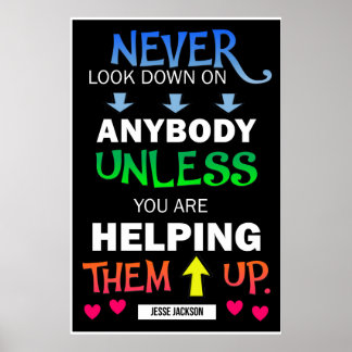 Kijk nooit naar andere Posters