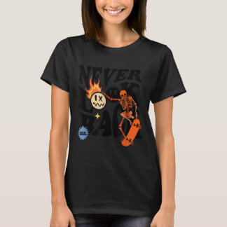 Kijk nooit terug, kijk nooit terug op koele kledin t-shirt