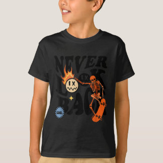 Kijk nooit terug, kijk nooit terug op koele kledin t-shirt