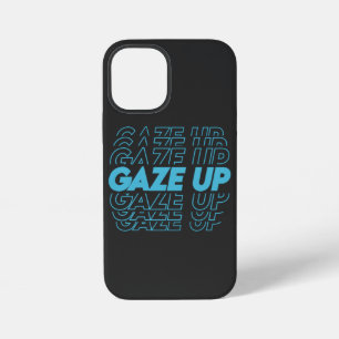 Kijk omhoog Inspirerend minimalistisch ontwerp voo iPhone 12 Mini Hoesje