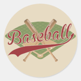  kijk op Baseball Sticker