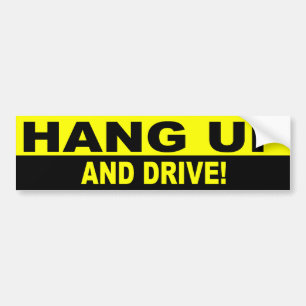 KIJK OP EN SCHIJF! BUMPERSTICKER