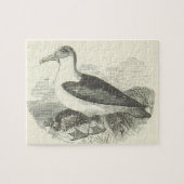  kijk op het staande vogel Jigzaag Puzzle Legpuzzel (Horizontaal)