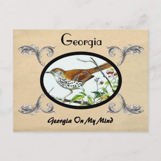  kijk Oude Briefkaart Georgische Ststa (Voorkant)