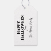  kijk "POISON" Halloween Cadeaulabel (Achterkant)