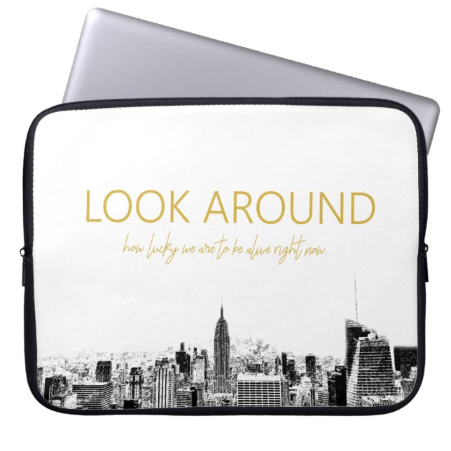 Kijk rond - Hamilton Laptop Sleeve (Voorkant)