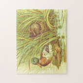  kijk, twee eenden dicht bij een waterpuzzel legpuzzel (Verticaal)