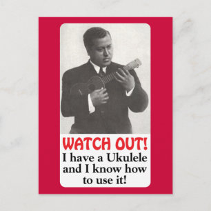 Kijk uit! Briefkaart