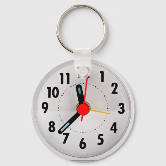 Kijk uit de zakhorloge sleutelhanger (Voorkant)