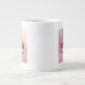 Kijk uit het weekend hier ik kom 2 extra grote mok (Voorkant)