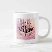 Kijk uit het weekend hier ik kom 2 extra grote mok (Rechts)