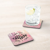 Kijk uit het weekend hier ik kom 2 onderzetter (Rechterzijde)