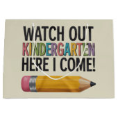 Kijk uit naar de Kindertuin hier. Ik kom terug naa Groot Cadeauzakje (Voorkant)