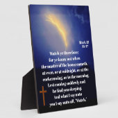 KIJK UIT NAAR DE TERUGKEER VAN JEZUS FOTOPLAAT (Zijkant)