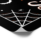 Kijk uit op dit Poster van de Spooky Night 24x24 (Hoek)