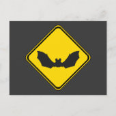 Kijk uit: vleermuizen! briefkaart (Voorkant)