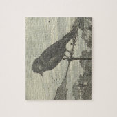  kijk, vogel op een windvuit-puzzel legpuzzel (Verticaal)