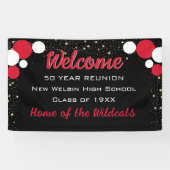 KIJK! Vun Confetti Class Reunion banner (Horizontaal)